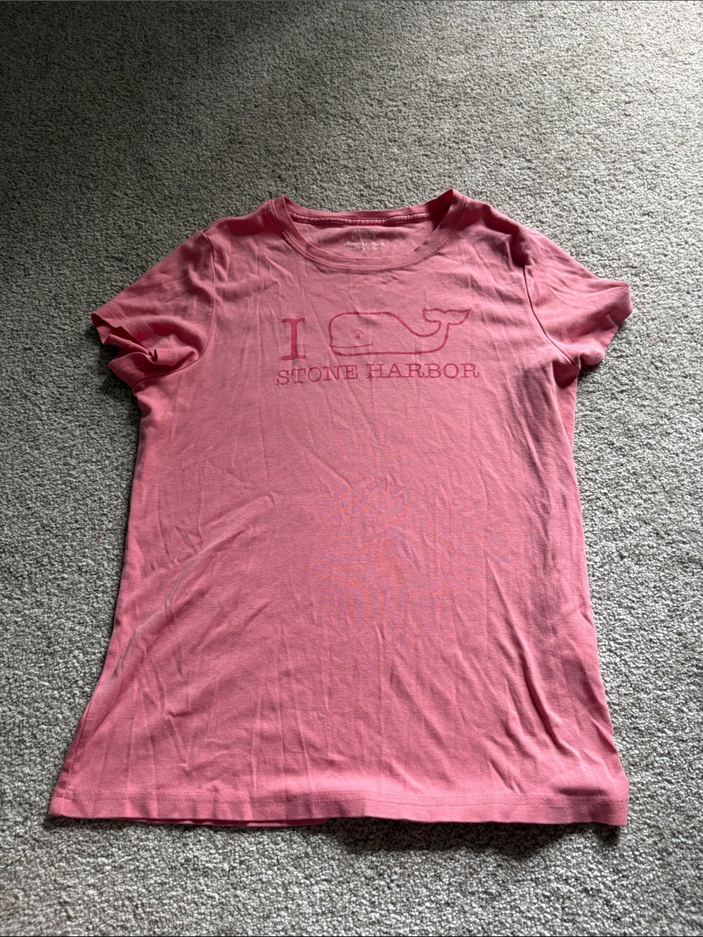 Stone Harbor Pink Whale Logo Tee - Vineyard Vines